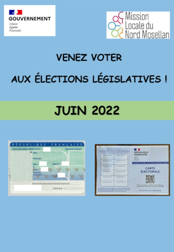 Affiche élections législatives 2022