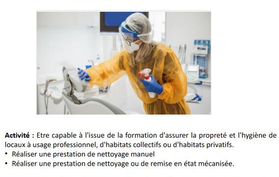 Avec l’AFPA, devenez Agent de Propreté et d’hygiène (H/F)