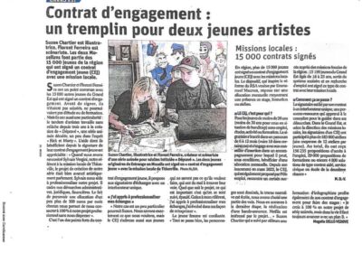 A l’occasion des 40 ans de la Mission Locale célébré le 8 mars 2023, un couple de jeunes artistes ont expose leurs œuvres….