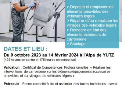 Devenez Tôlier avec l’AFPA