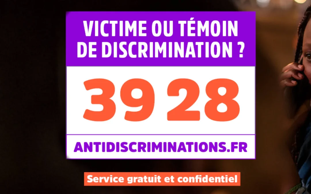 Numéro 3928 contre les discriminations