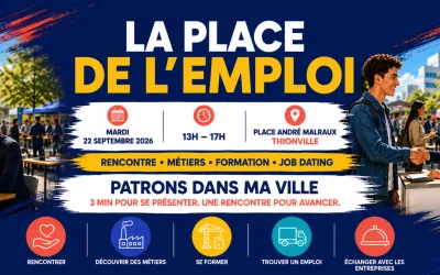 La place de l’Emploi à Thionville!